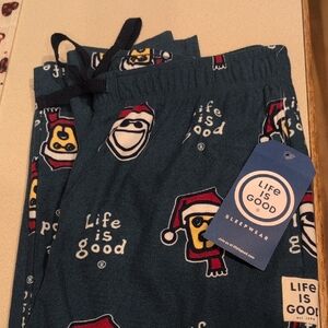 Life Is Good Holiday Pajama Bottoms